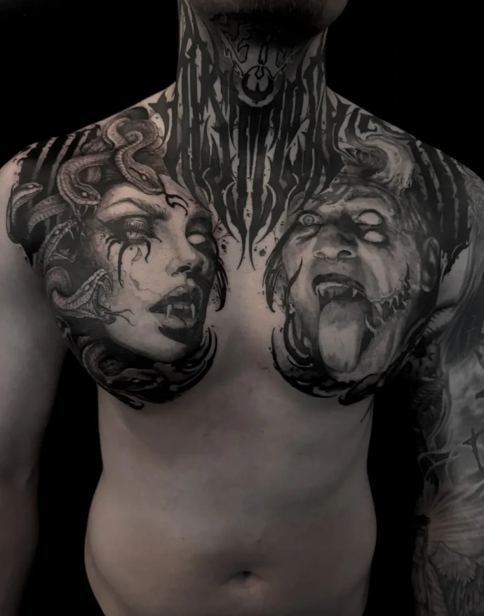 Tattoo-Arbeit von Yves