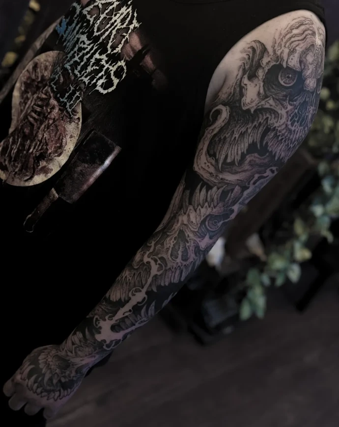 Tattoo-Arbeit von Yves