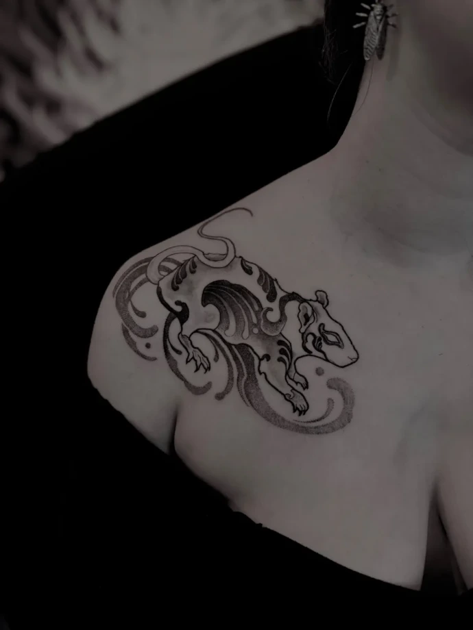 Tattoo-Arbeit von Vanessa