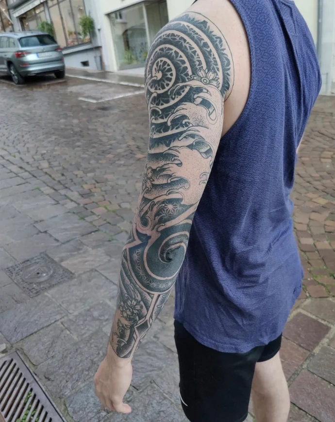 Tattoo-Arbeit von Marco