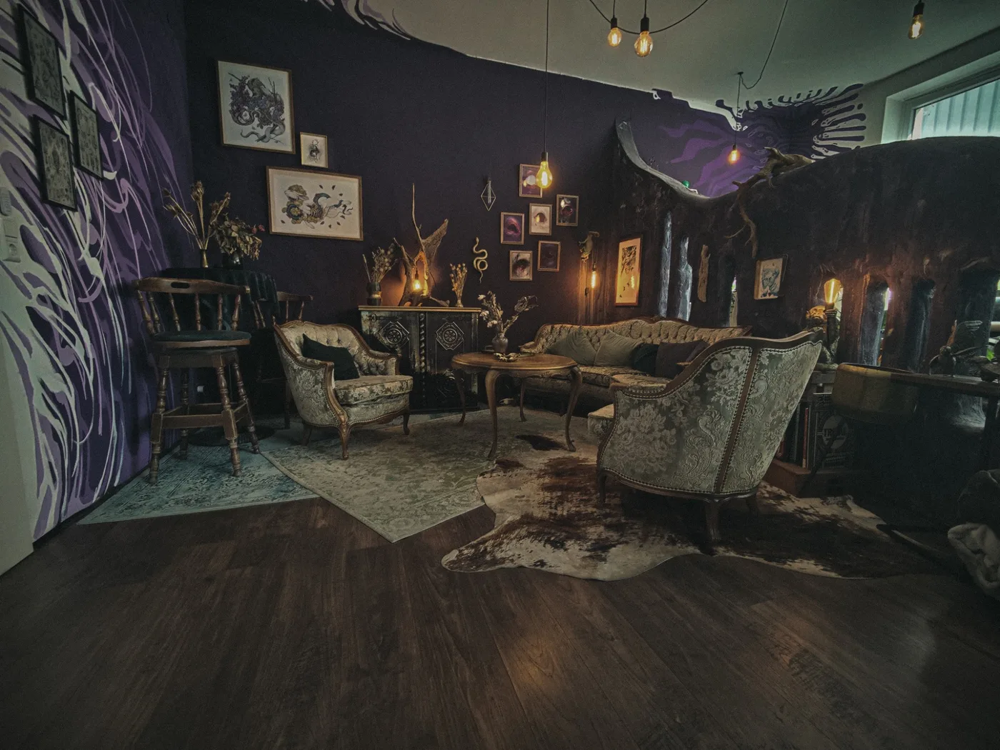 Nachtschatten Studio – Lounge Bereich